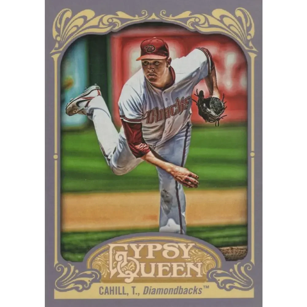 2012 Topps Gypsy Queen Trevor Cahill # 17 Arizona Diamondbacks